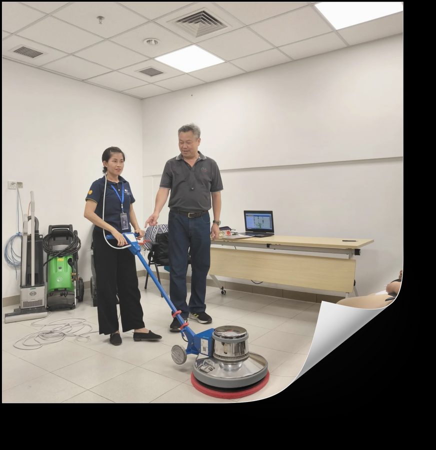 Floor-care equipment training